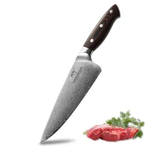 8 Inch Damascus Kitchen Chef Knife with Gift Box