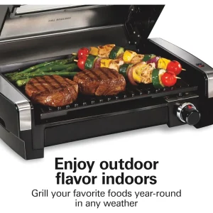 Electric Indoor Grill with Window