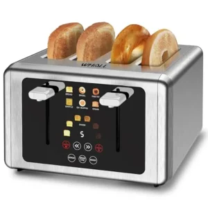 4 Slice Touch Screen Toaster
